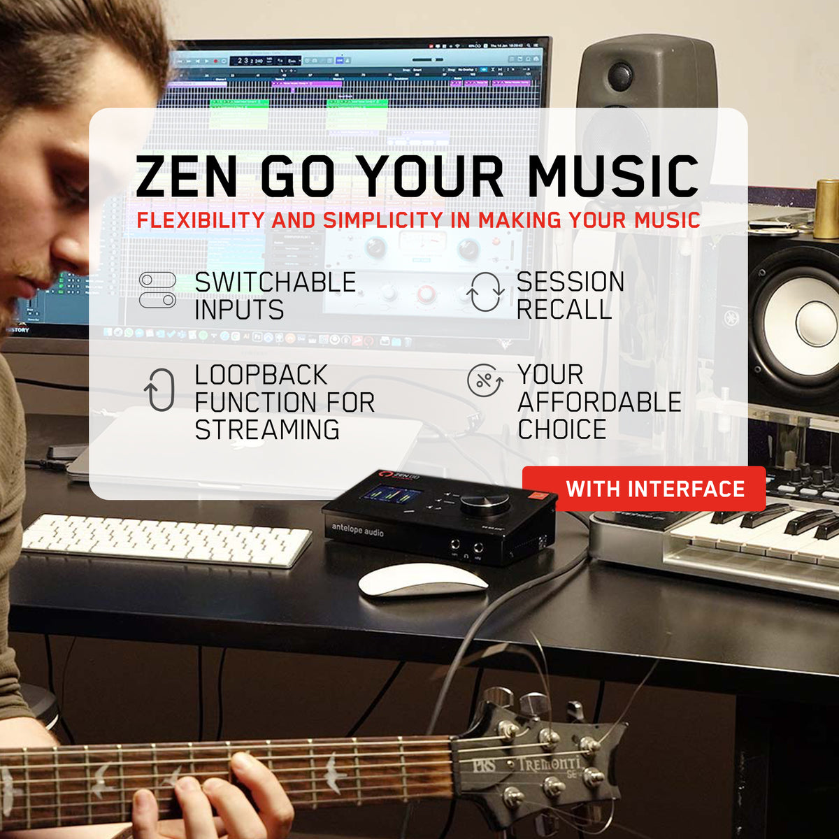 USB Antelope Audio - Zen Go - Stereotech