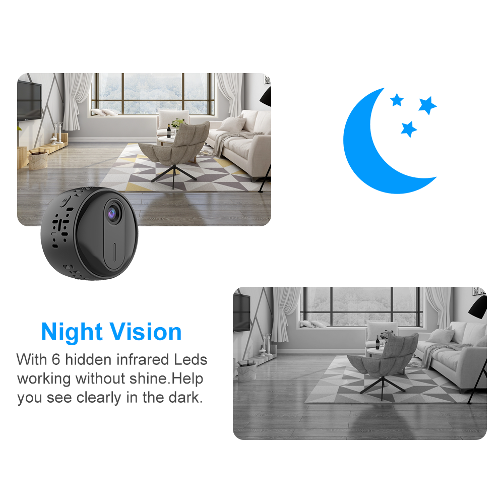 Mini Camcorder 1080P HD Wifi Camera - Stereotech