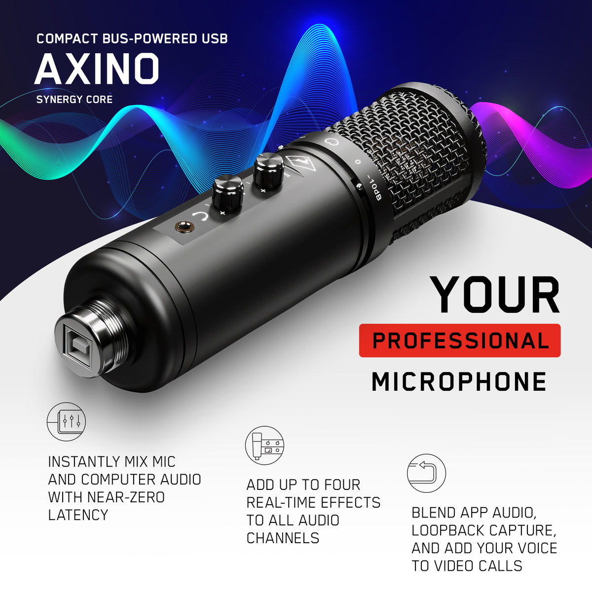 Antelope Audio Podcast Microphone - Stereotech