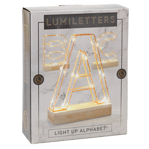 Light Up Letter A Wire Frame Light - Stereotech