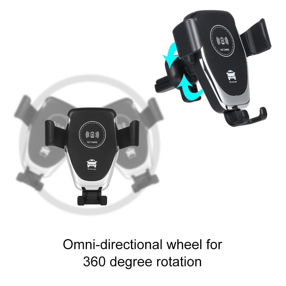 Ninja Dragon QI X Universal Wireless Charger with Car Mount Holder. - Stereotech