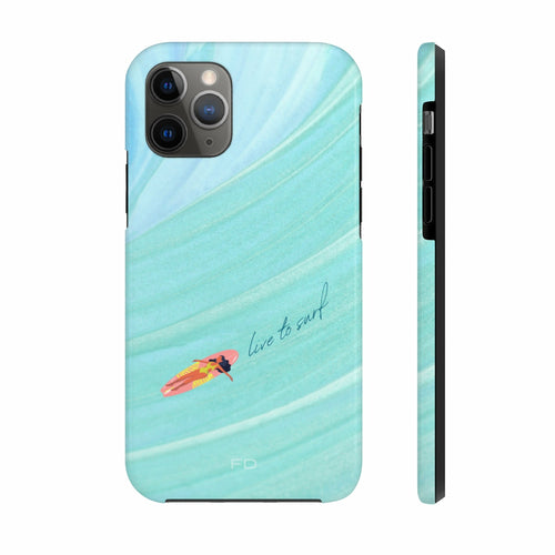 Live to Surf Tough Case For iPhone With Wireless Charging - Stereotech