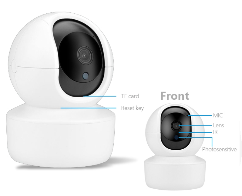 360 ANGLE WIFI NIGHT VISION CAMERA - Stereotech