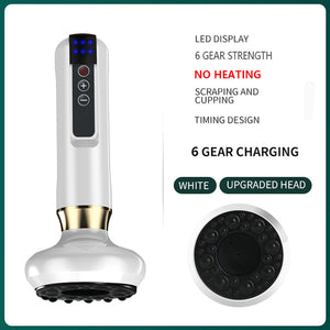 Electric Cupping Massager Vacuum Suction Cup GuaSha Anti Cellulite - Stereotech