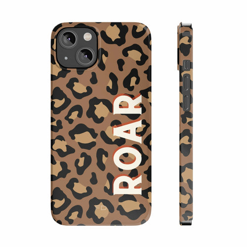 Leopard Print Slim Case for iPhone 14 Series - Stereotech