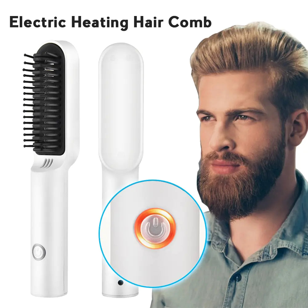 Ceramic Electric Hair Brush - Stereotech