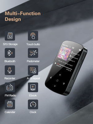 32GB HD Screen Portable Sports Mp3 - Stereotech