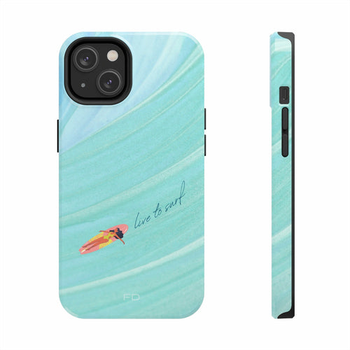 Live to Surf Tough Case For iPhone With Wireless Charging - Stereotech