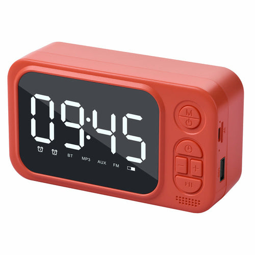 Wireless Alarm Clock Bluetooth Speaker - Stereotech