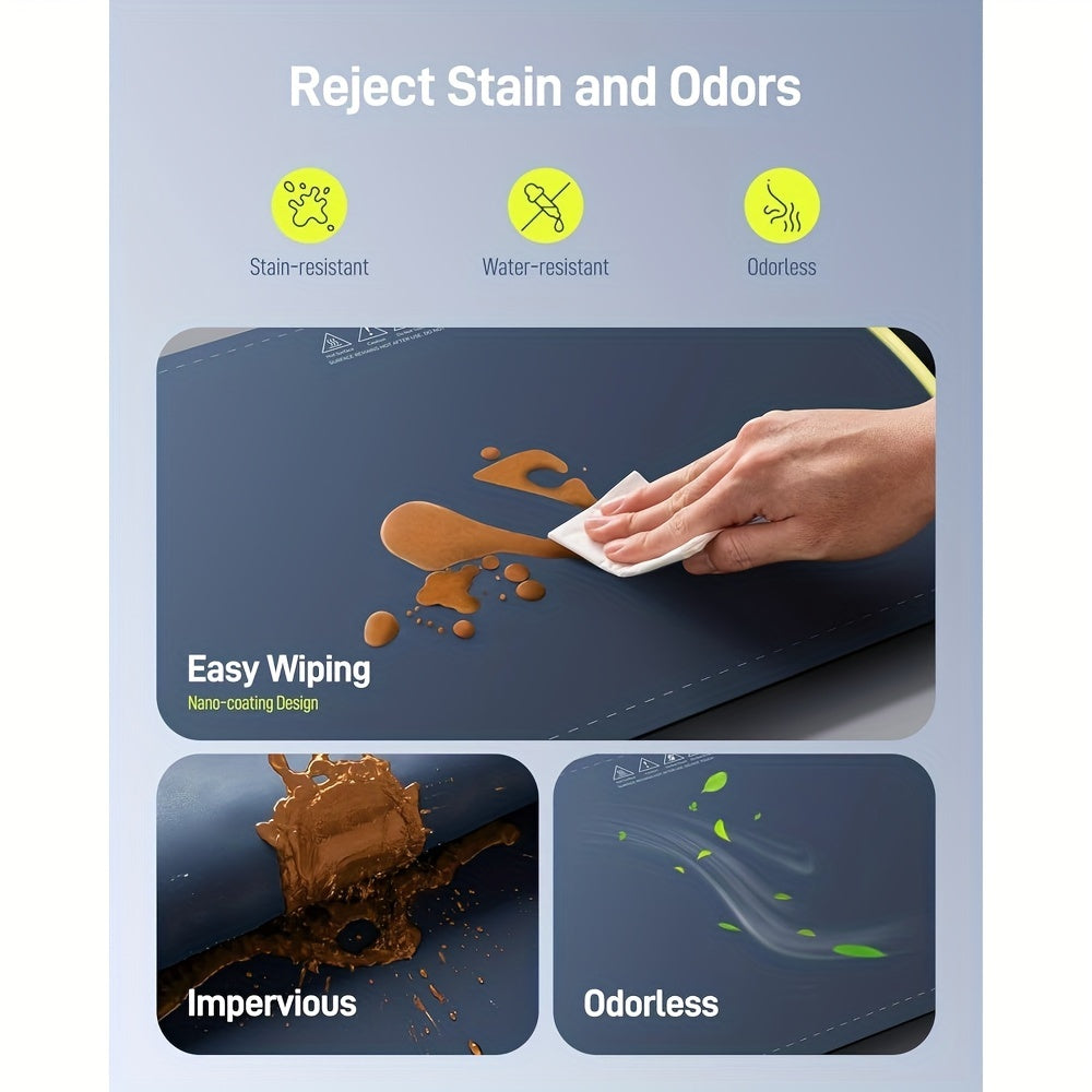 COLDFILL Electric Warming Tray - Foldable Food Warming Mat With 8 TEMP Setting, Full-surface Heat In 5s, 4 Hours Auto-off, Easy To Clean With Nano-Material, For Buffet, For Party, For Gathering