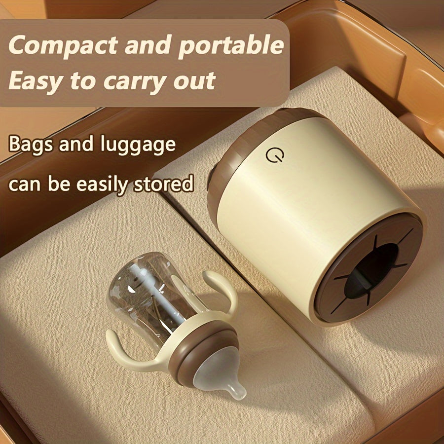 Smart Wireless Milk Powder Shaker, 3Models-1/2/5 Minutes, Intelligent Shaking, Less Bubbles, Square &amp; Round Bottles, Well-distributed Shake, Constant Speed, Fully Melted Without Fear Of Clumping, Refining Milk Powder