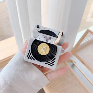 Retro Creative Gramophone Headphone Case - Stereotech