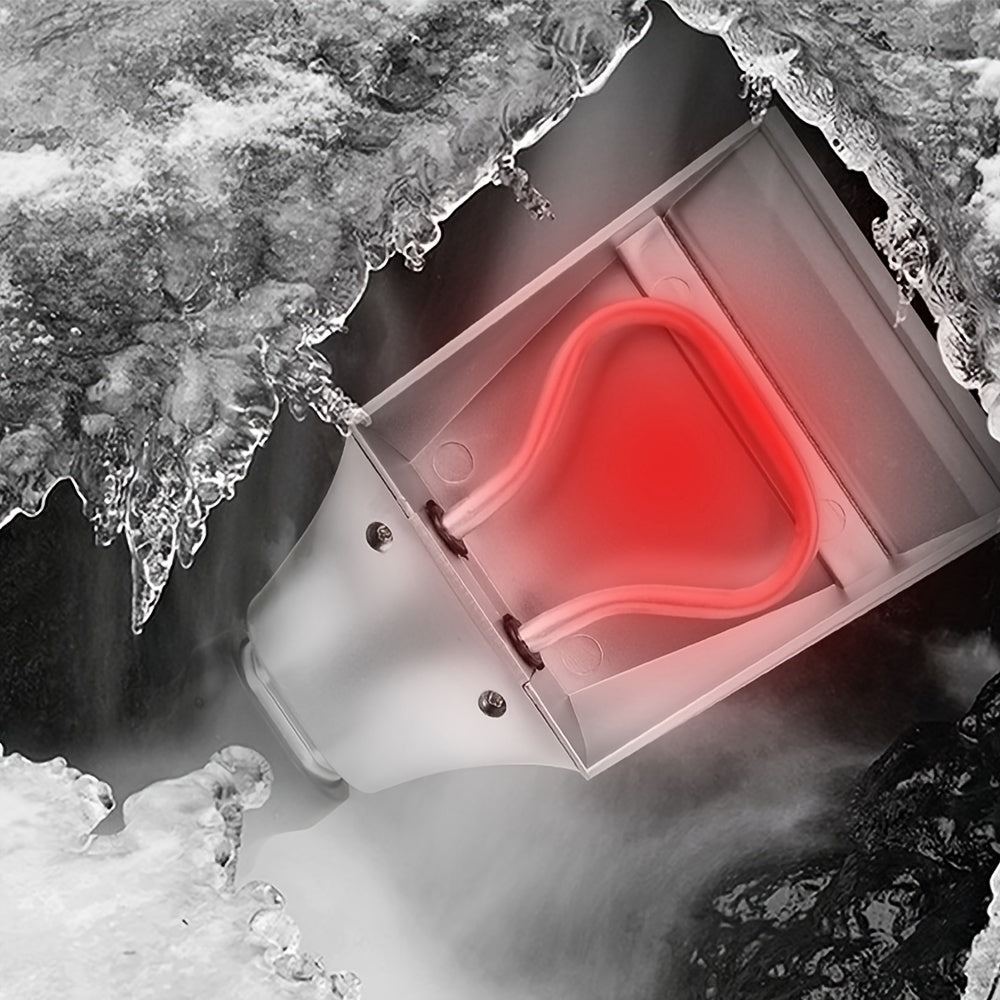 12V Heated Snow Shovel for Car with Plug-In Operation, Multi-Functional Winter Snow Removal Tool, ABS Construction, Safe for Vehicle Paint, Efficient Handheld Snow Brush