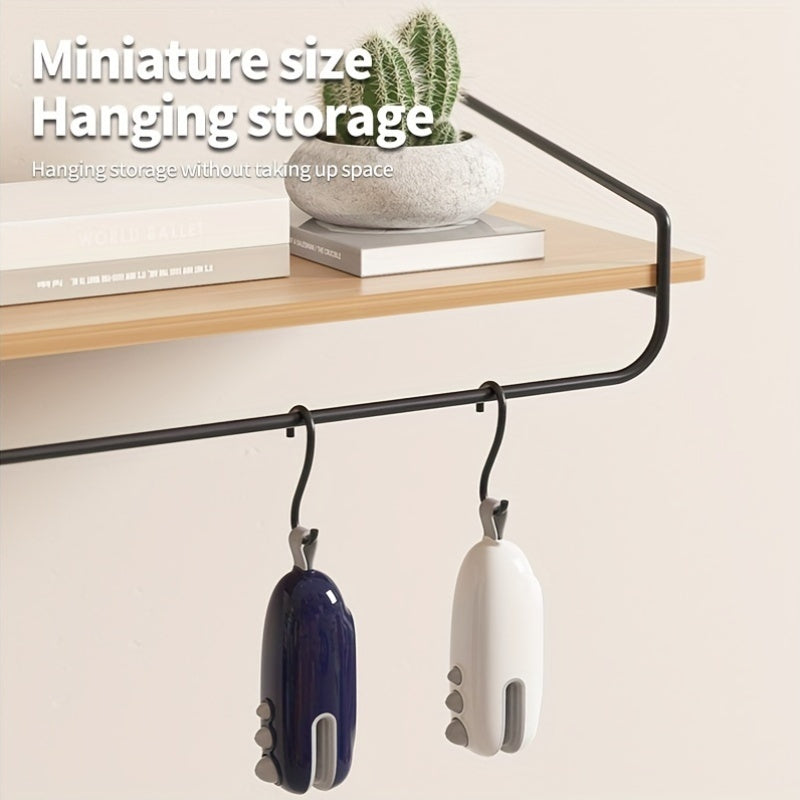 2024 Latest Upgraded Mini Snack Bag Sealer: USB Rechargeable 2-in-1 Bag Heat Sealer, Portable Heat Vacuum Sealer, Snack Moisture-proof Sealer, Food Storage Sealer