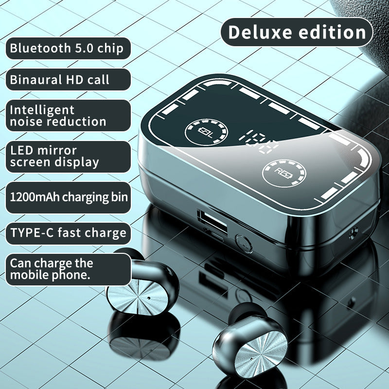 High Battery Wireless Bluetooth Headset - Stereotech