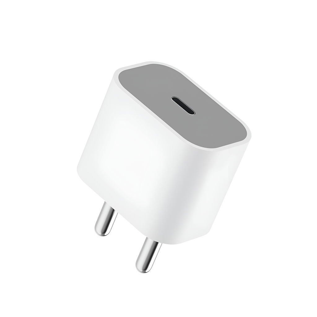 20w Charger Adapter for iPhone 15,14,13 Color WHITE