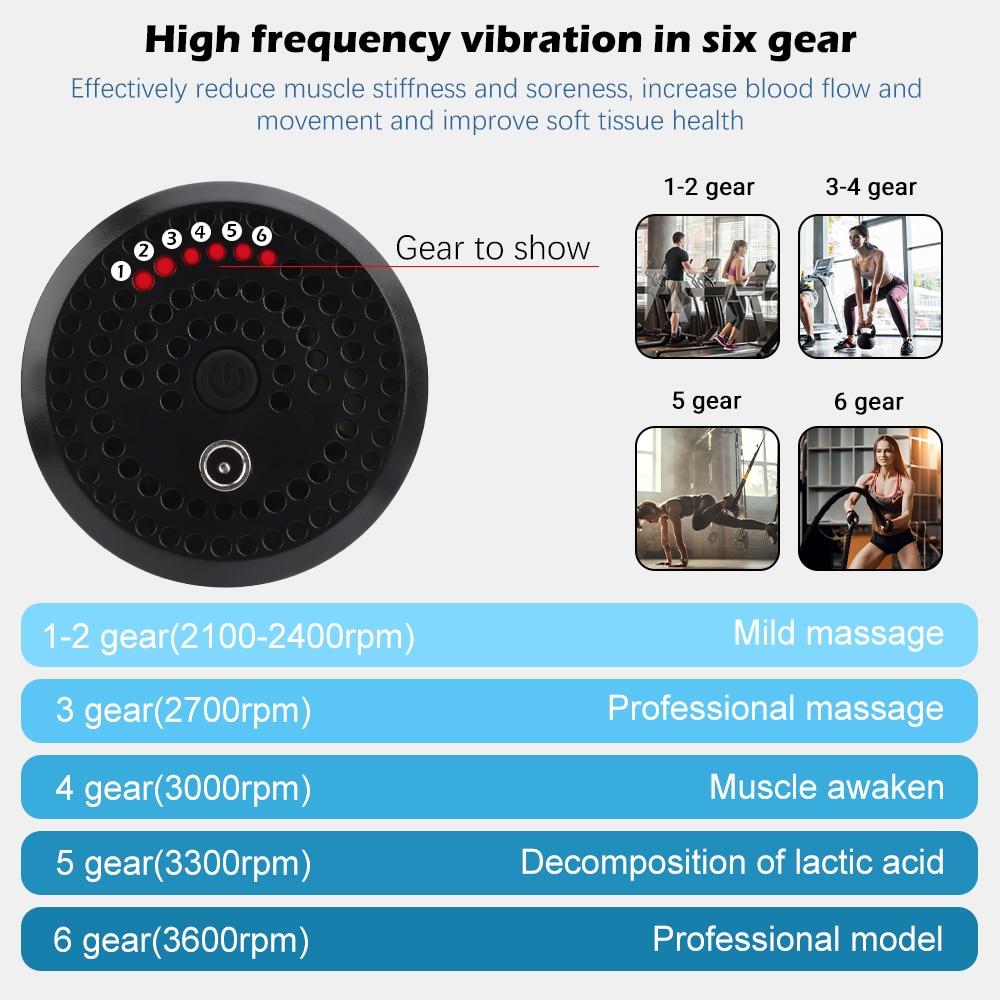 High Quality 6 Speeds Handheld Massager - Stereotech