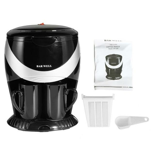 450W Household Electric Steam Drip Coffee Maker - Stereotech