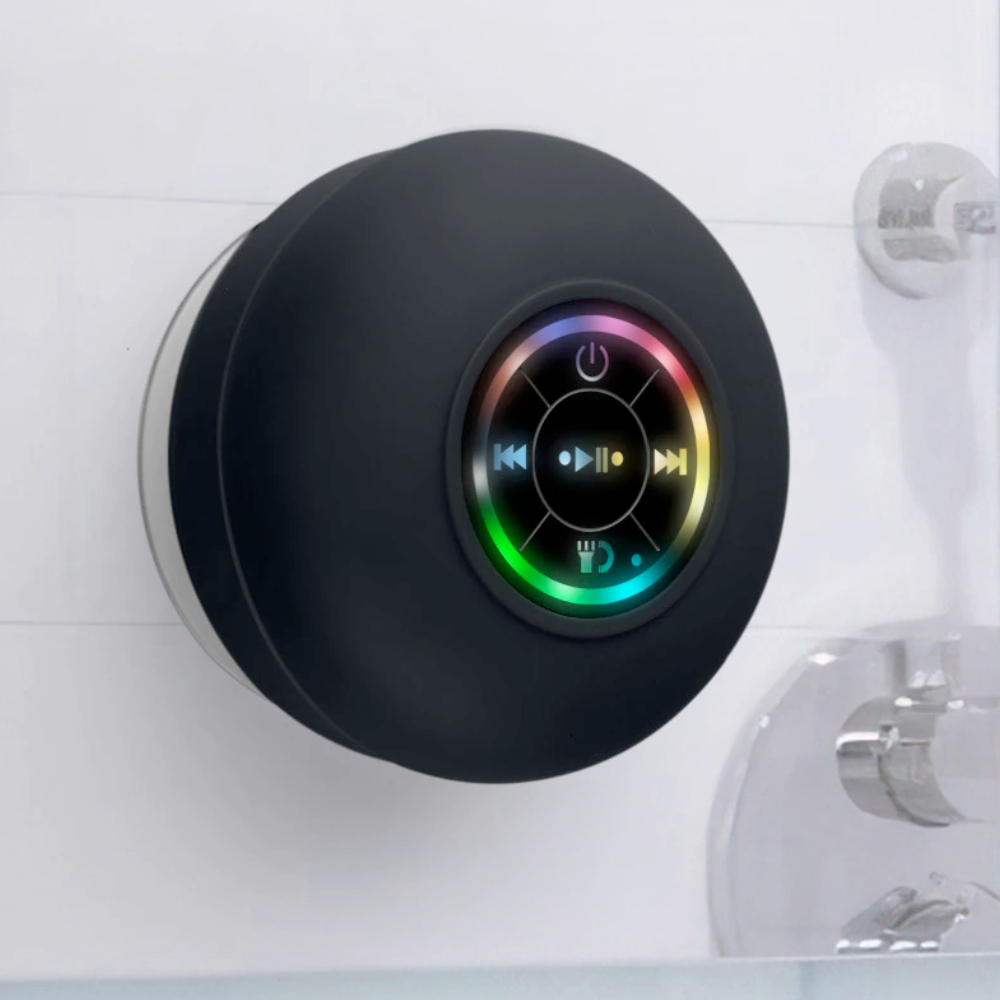 Mini Waterproof RGB Bluetooth Speaker - Stereotech
