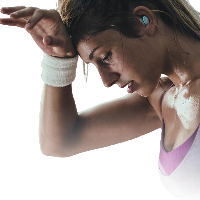 Wireless Headphones With Phone Charger - Stereotech