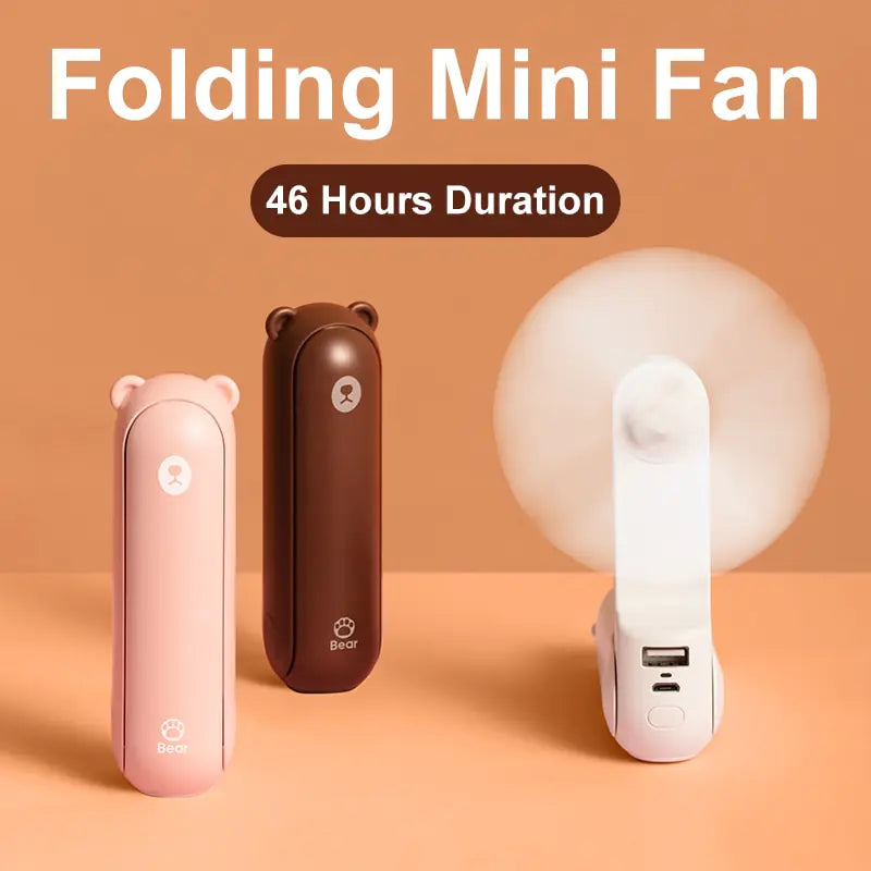 Cute Handheld Mini Fan - Stereotech
