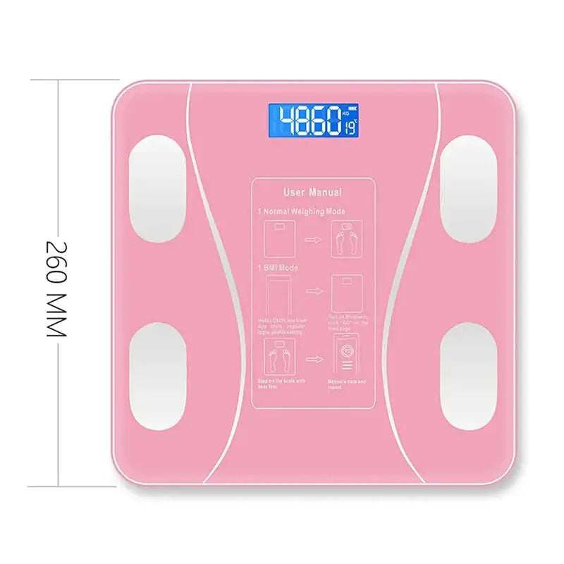 Bluetooth Digital Body Fat Scale - Stereotech