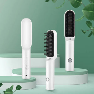 Ceramic Electric Hair Brush - Stereotech